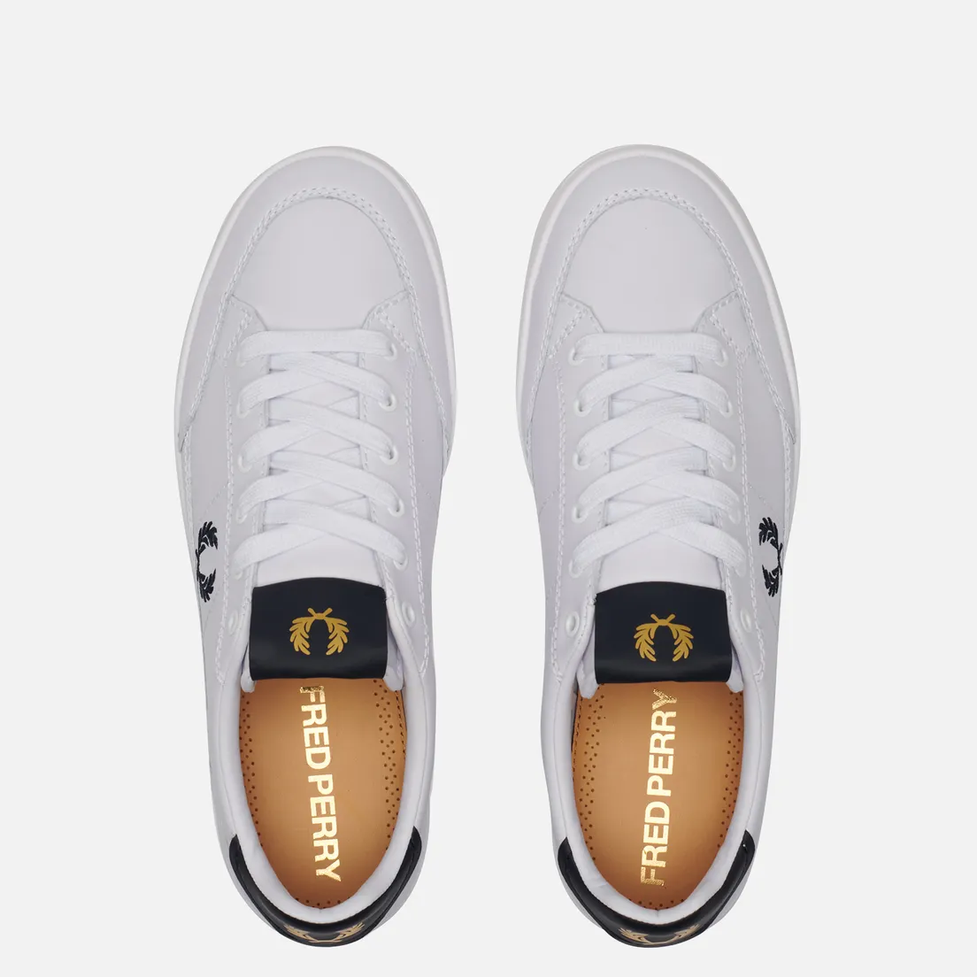 Fred Perry Мужские кеды Deuce Leather