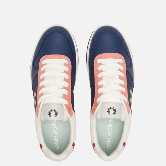 Мужские кроссовки Fred Perry B300 Inky Blue/Metallic Gold
