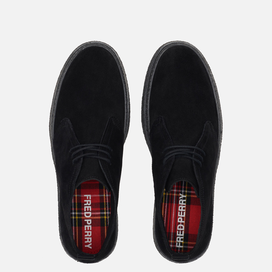Мужские ботинки Fred Perry Hawley Suede Black/Black
