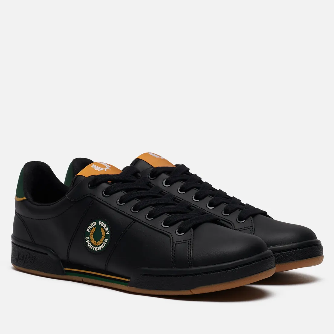 Fred Perry Мужские кеды B722 Leather Badge