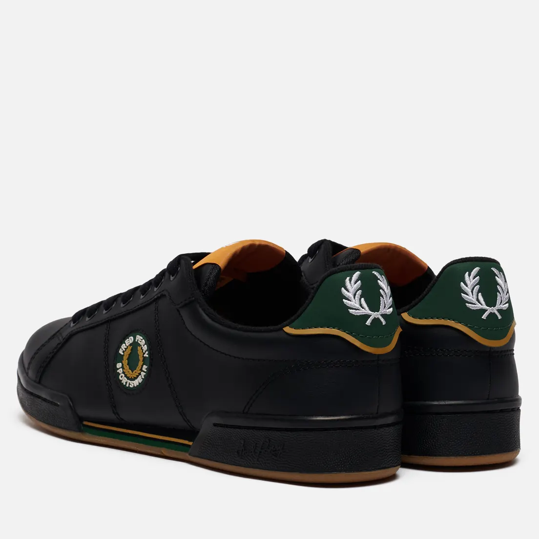 Fred Perry Мужские кеды B722 Leather Badge