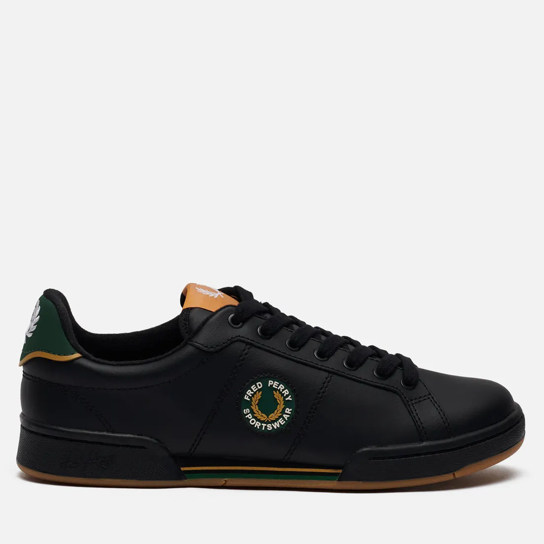 Fred Perry Мужские кеды B722 Leather Badge