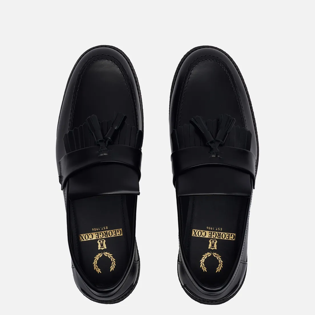Fred Perry Мужские ботинки лоферы x George Cox Tassel