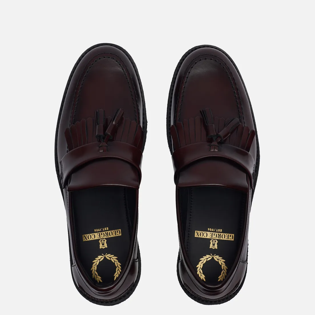 Fred Perry Мужские ботинки лоферы x George Cox Tassel