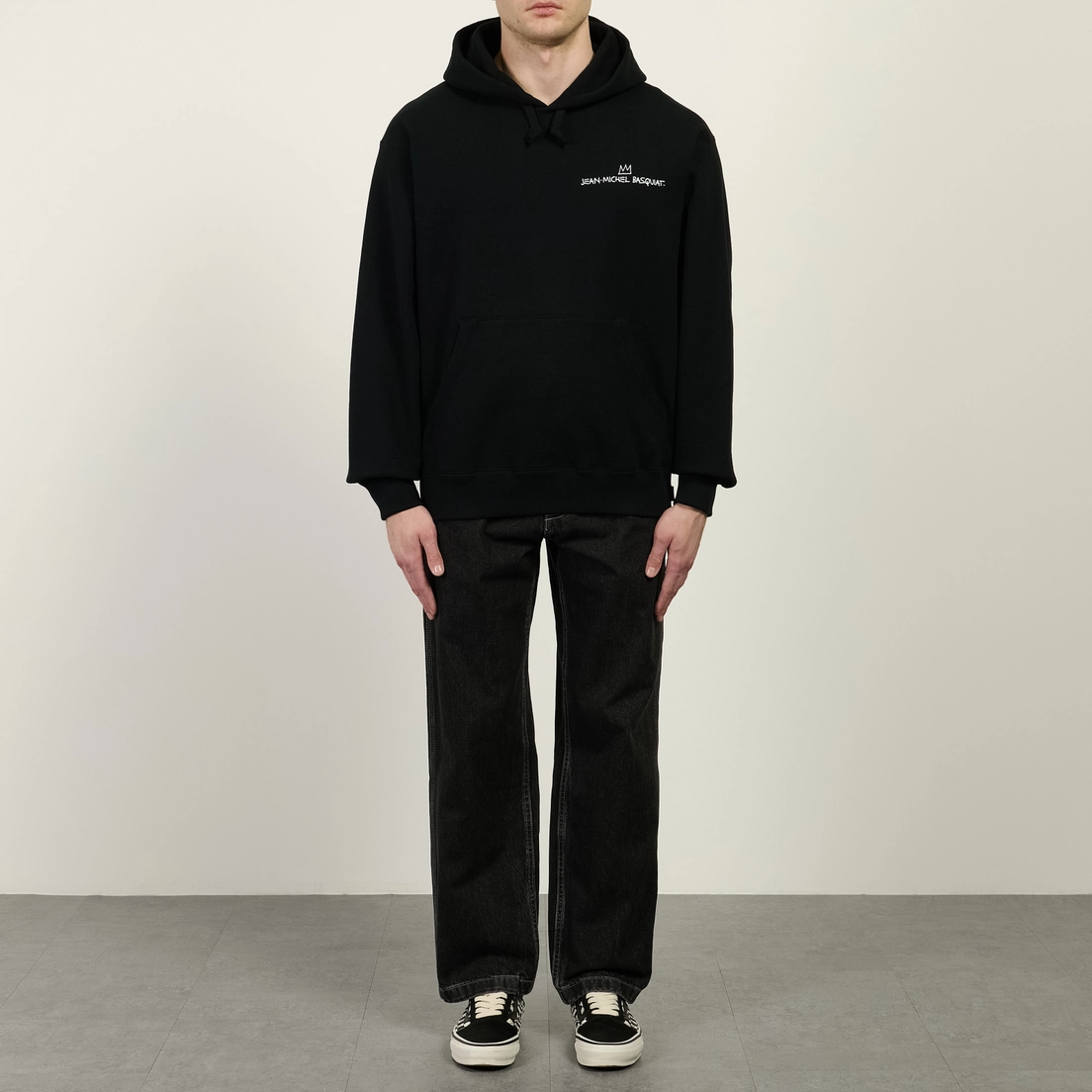 WACKO MARIA Мужская толстовка x Jean-Michel Basquiat Heavy Weight Pullover Hoodie