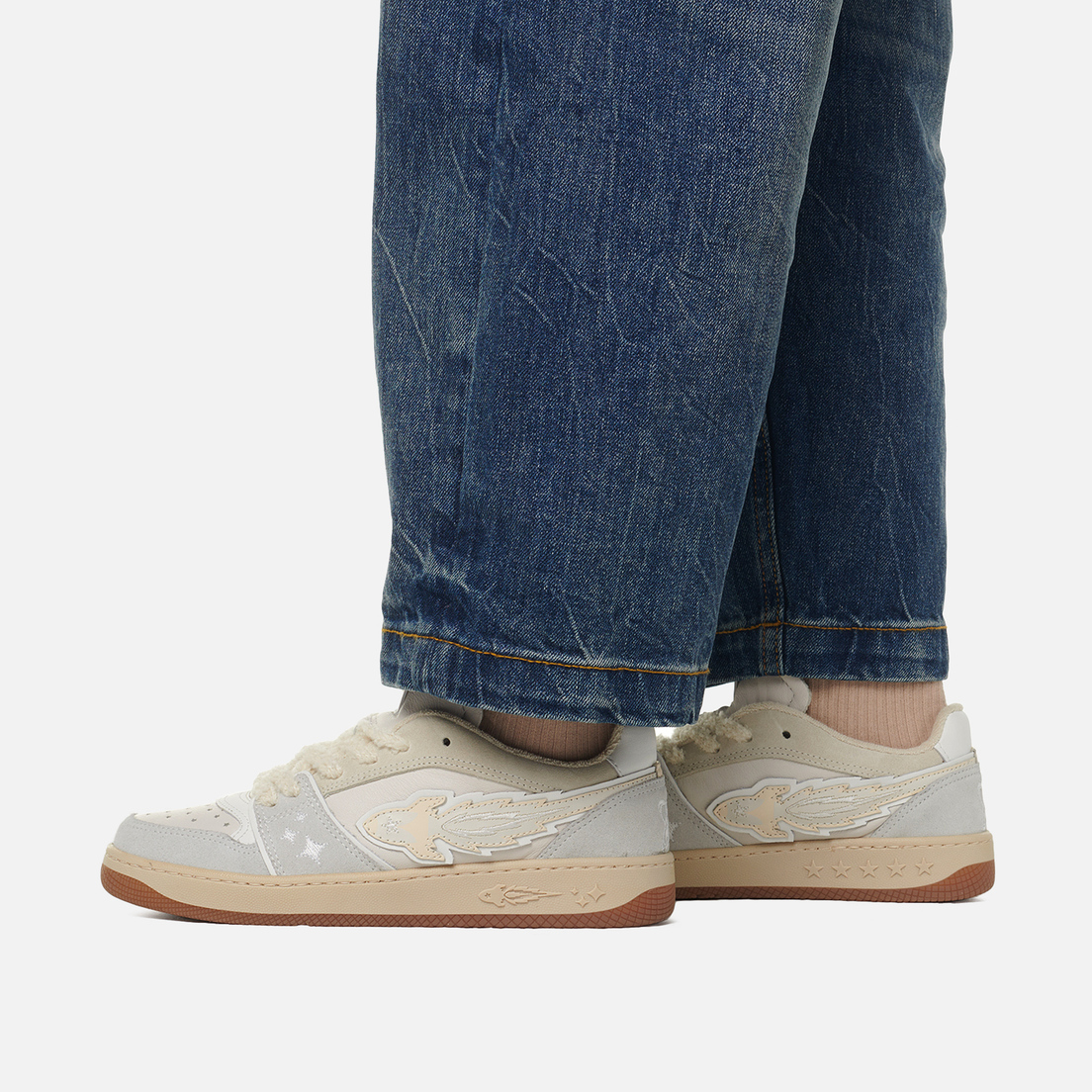 Enterprise Japan Кроссовки EJ Egg Rocket Low Suede/Leather