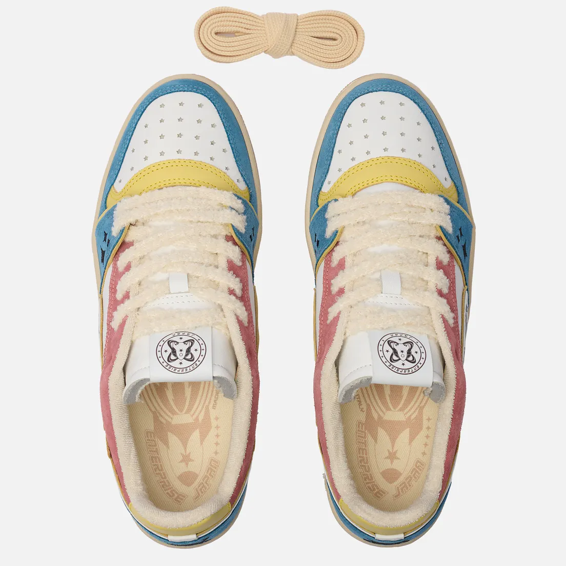 Enterprise Japan Мужские кроссовки EJ Egg Rocket Low Suede/Leather