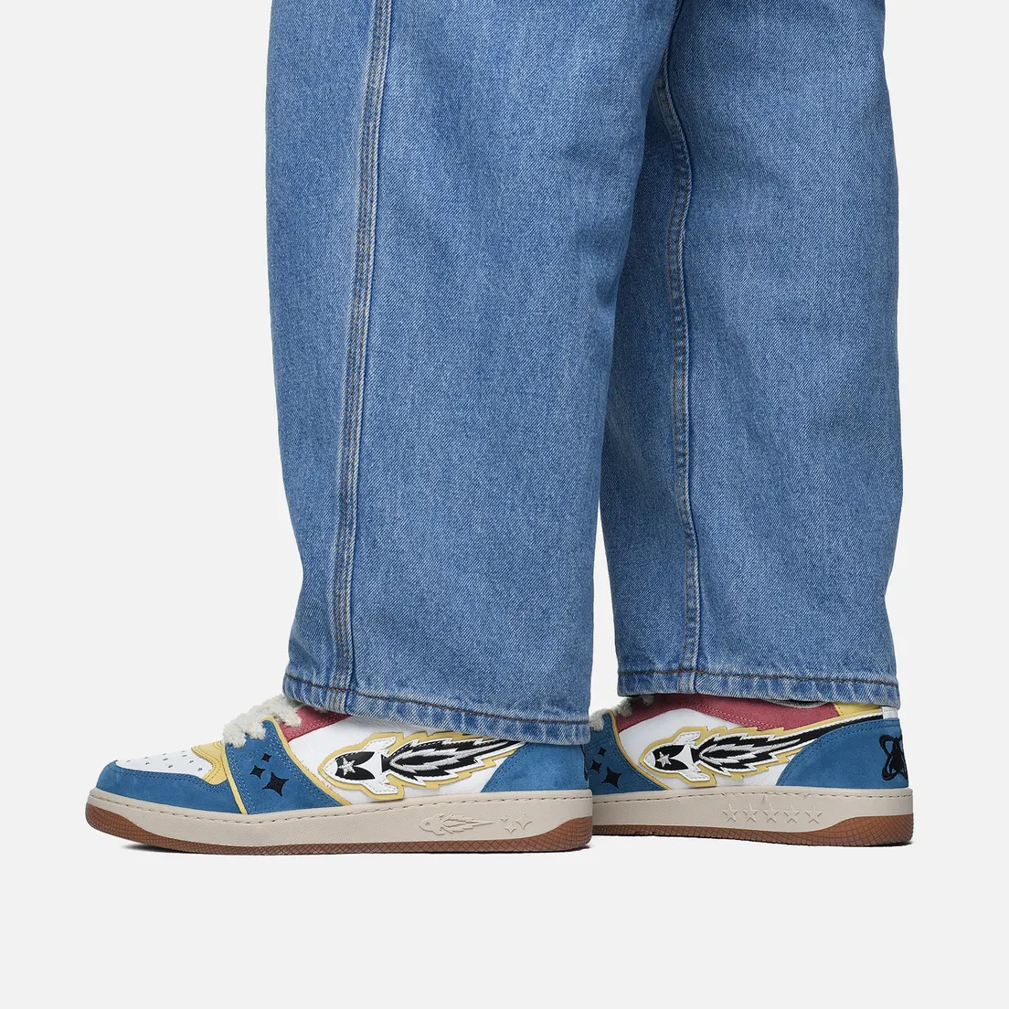 Enterprise Japan Мужские кроссовки EJ Egg Rocket Low Suede/Leather