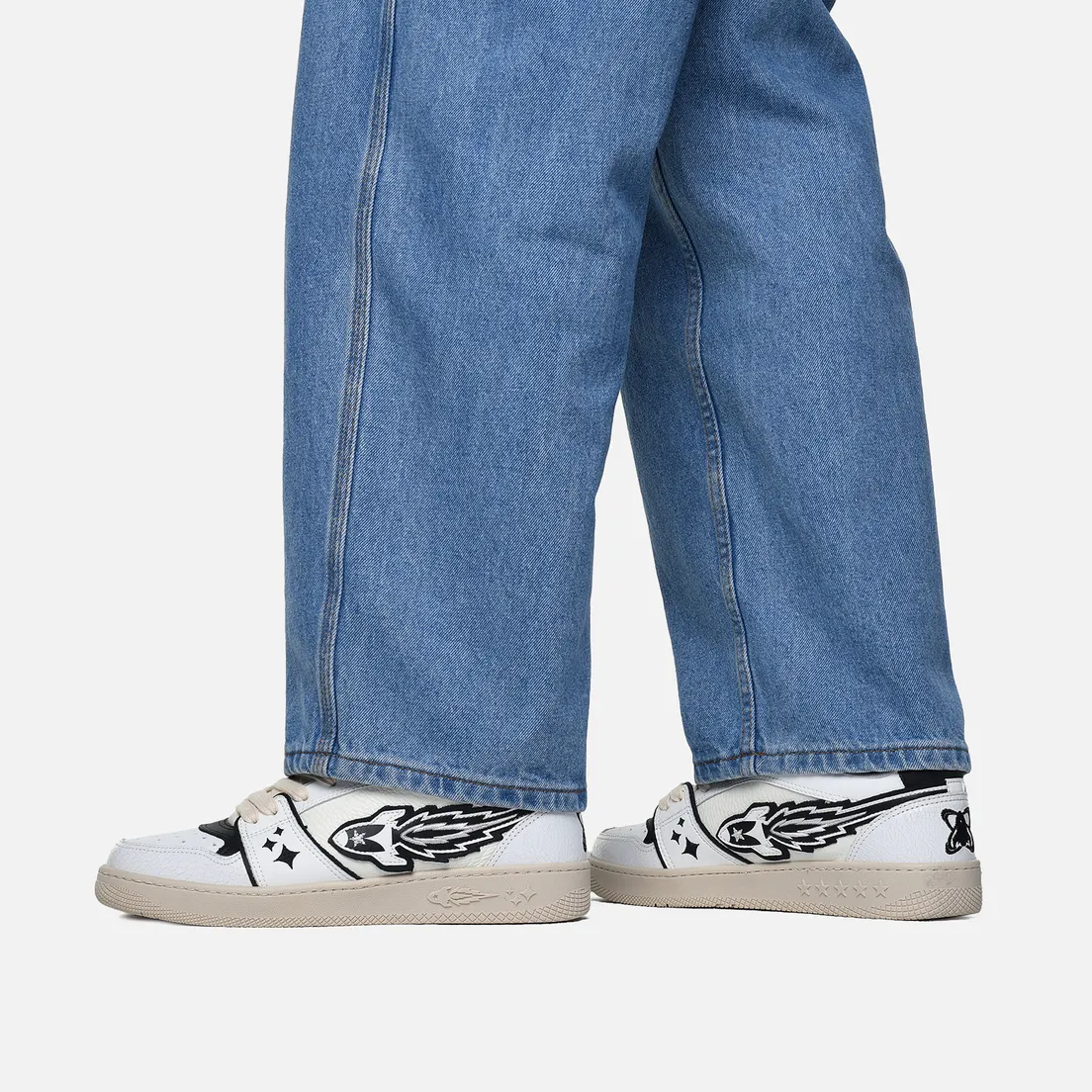 Enterprise Japan Кроссовки EJ Egg Rocket Low Crack Leather