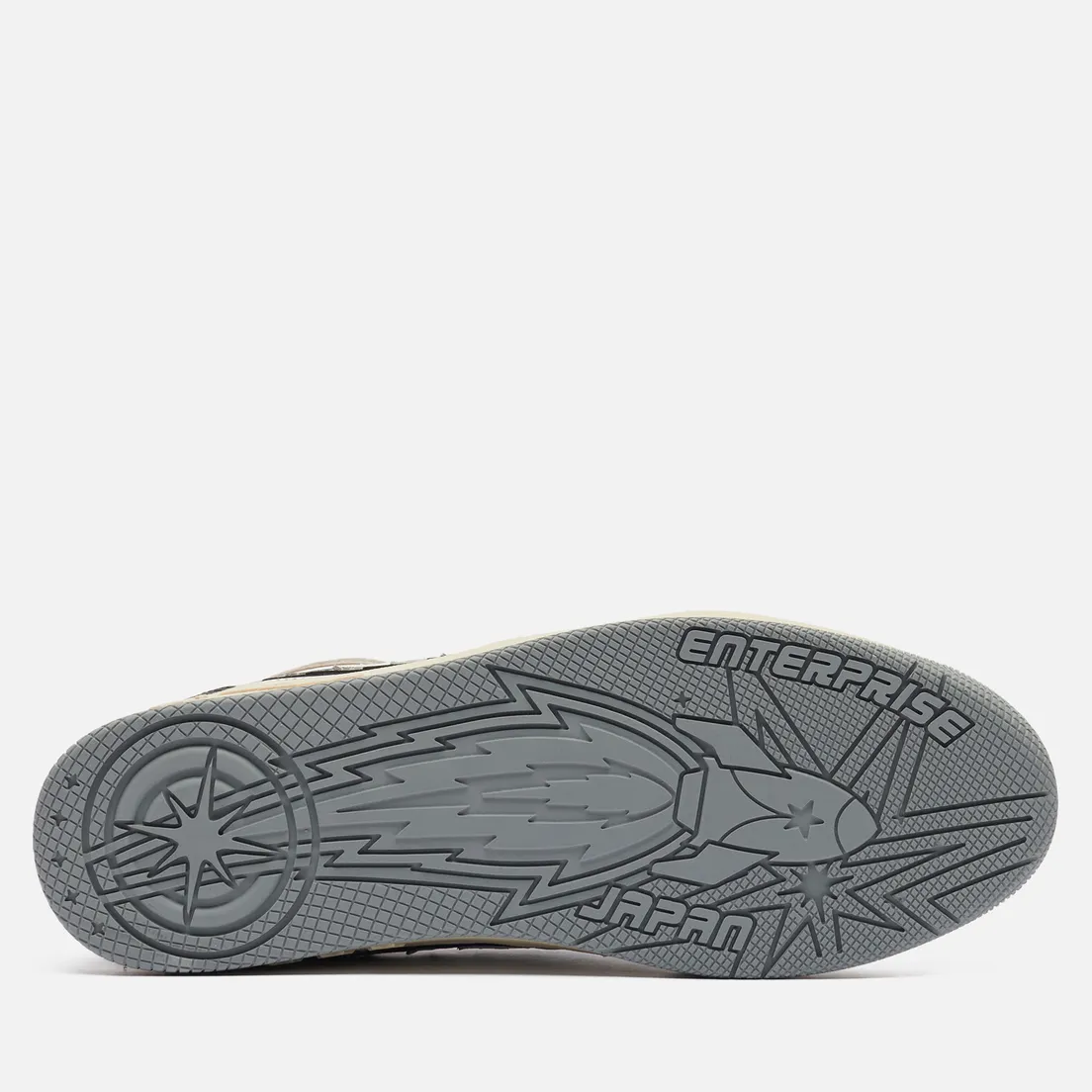 Enterprise Japan Мужские кроссовки EJ Egg Rocket Vintage Mid Leather