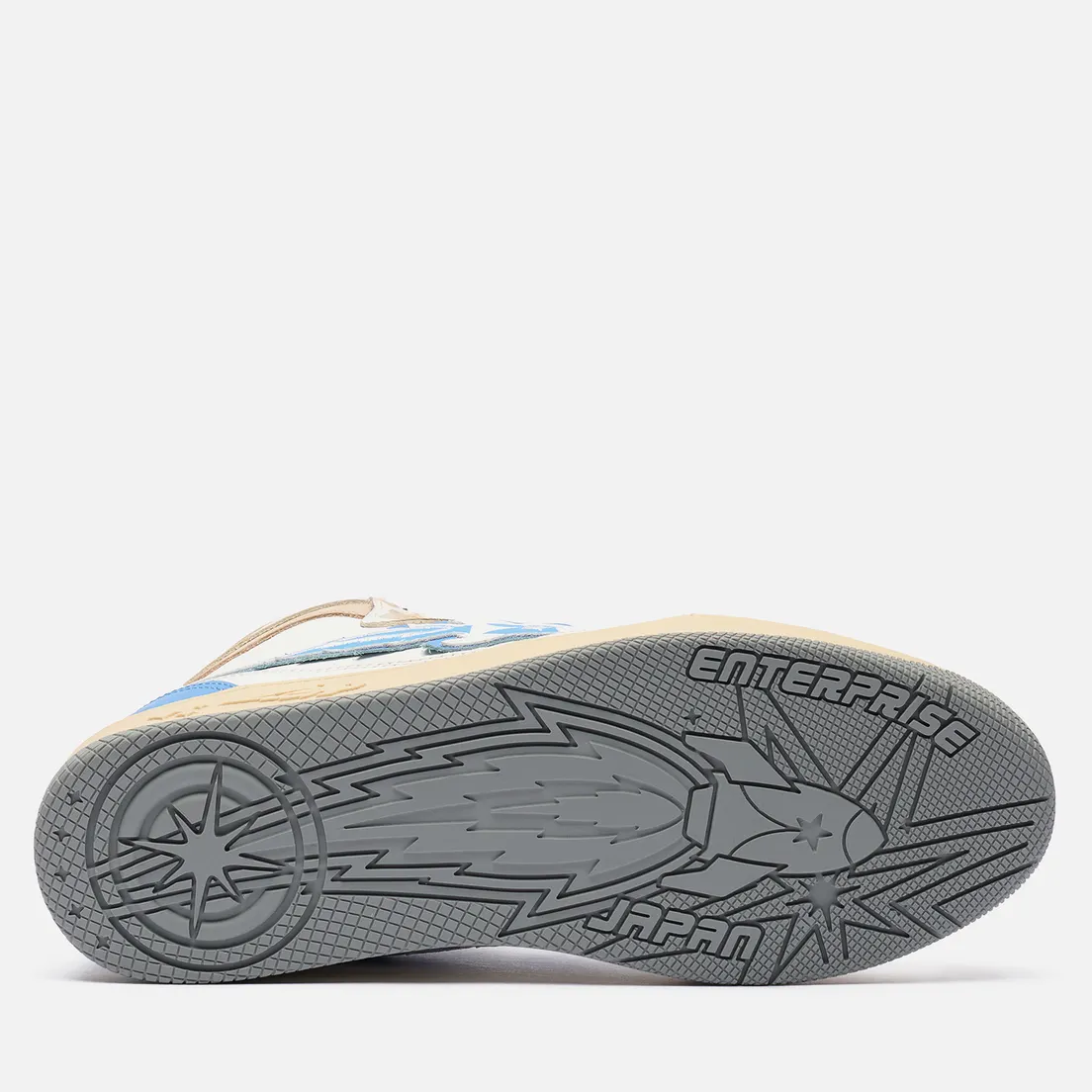 Enterprise Japan Мужские кроссовки EJ Egg Rocket Vintage Mid Leather