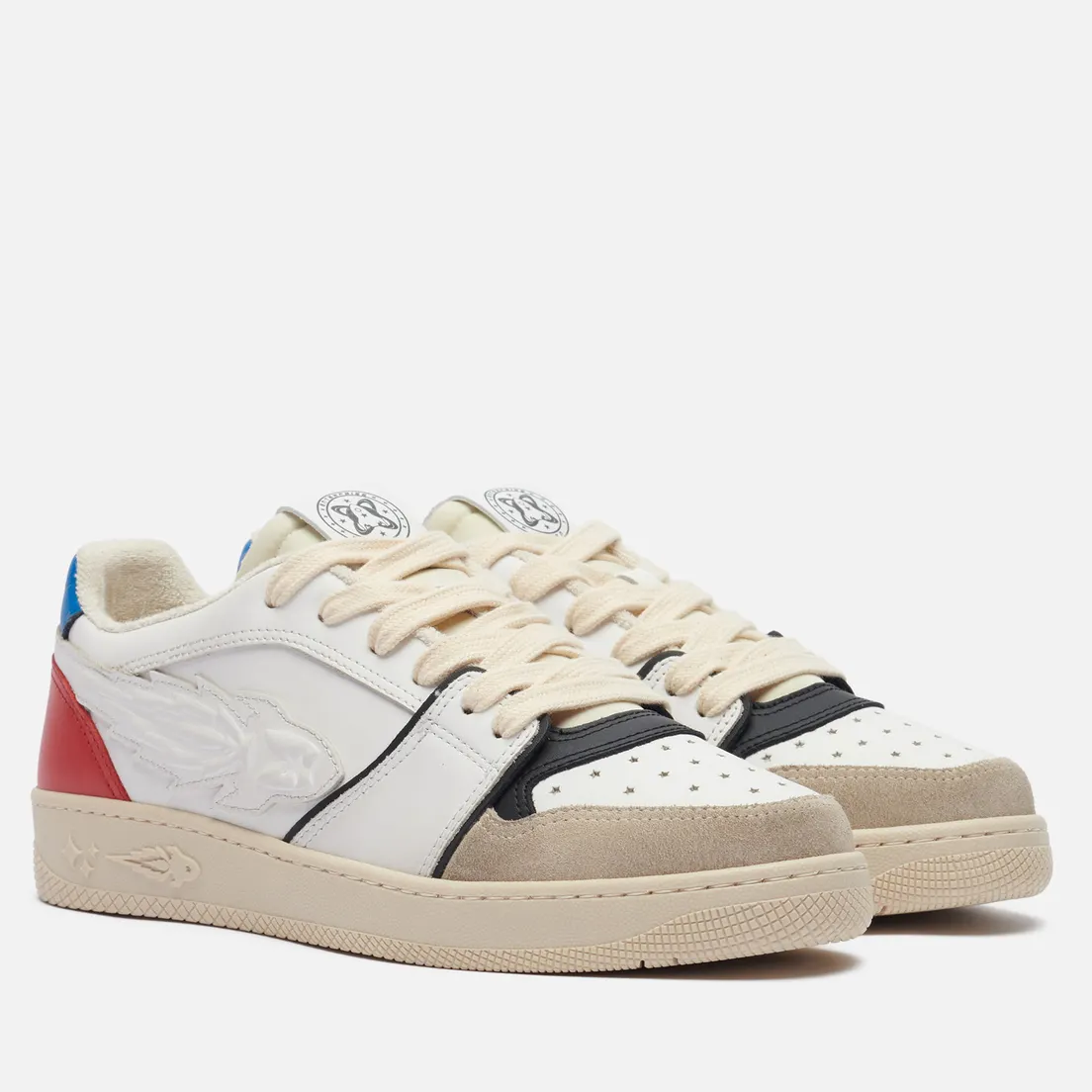 Enterprise Japan Мужские кроссовки EJ Egg New Rocket Vintage Low Leather