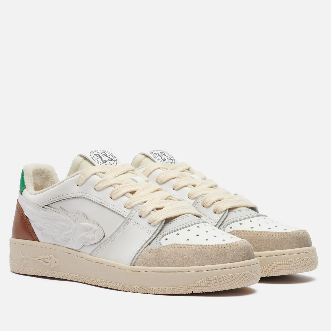 Enterprise Japan Мужские кроссовки EJ Egg New Rocket Vintage Low Leather