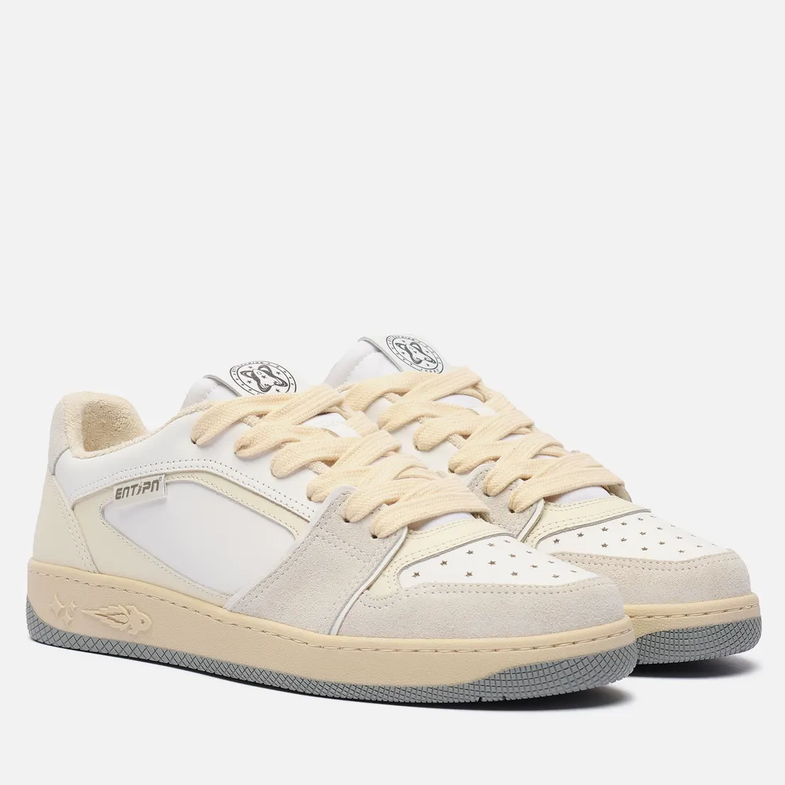 Enterprise Japan Мужские кроссовки EJ Egg Tag Low Leather/Suede