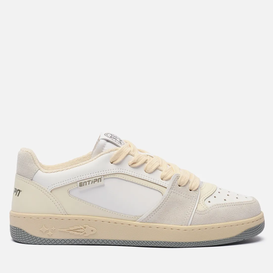 Enterprise Japan Мужские кроссовки EJ Egg Tag Low Leather/Suede