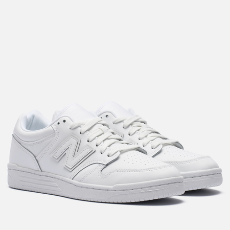 фото Кроссовки new balance bb480l3w, цвет белый, размер 38 eu