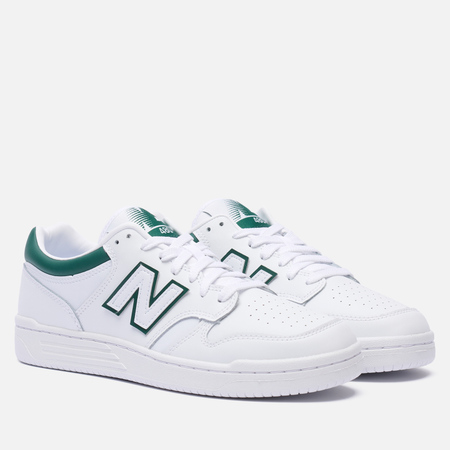 Кроссовки New Balance BB480LGT, цвет белый, размер 40 EU