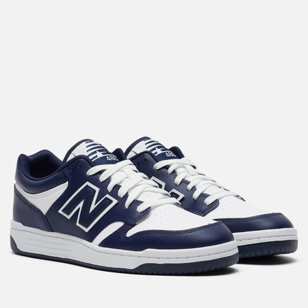 фото Мужские кроссовки new balance bb480lhj, цвет синий, размер 40.5 eu