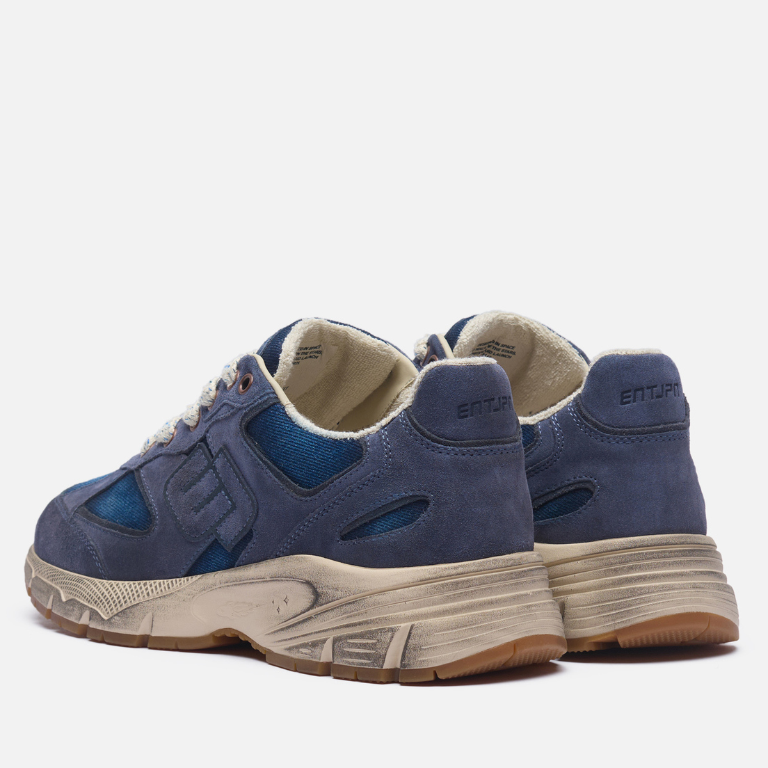 Enterprise Japan Мужские кроссовки Run Denim Low