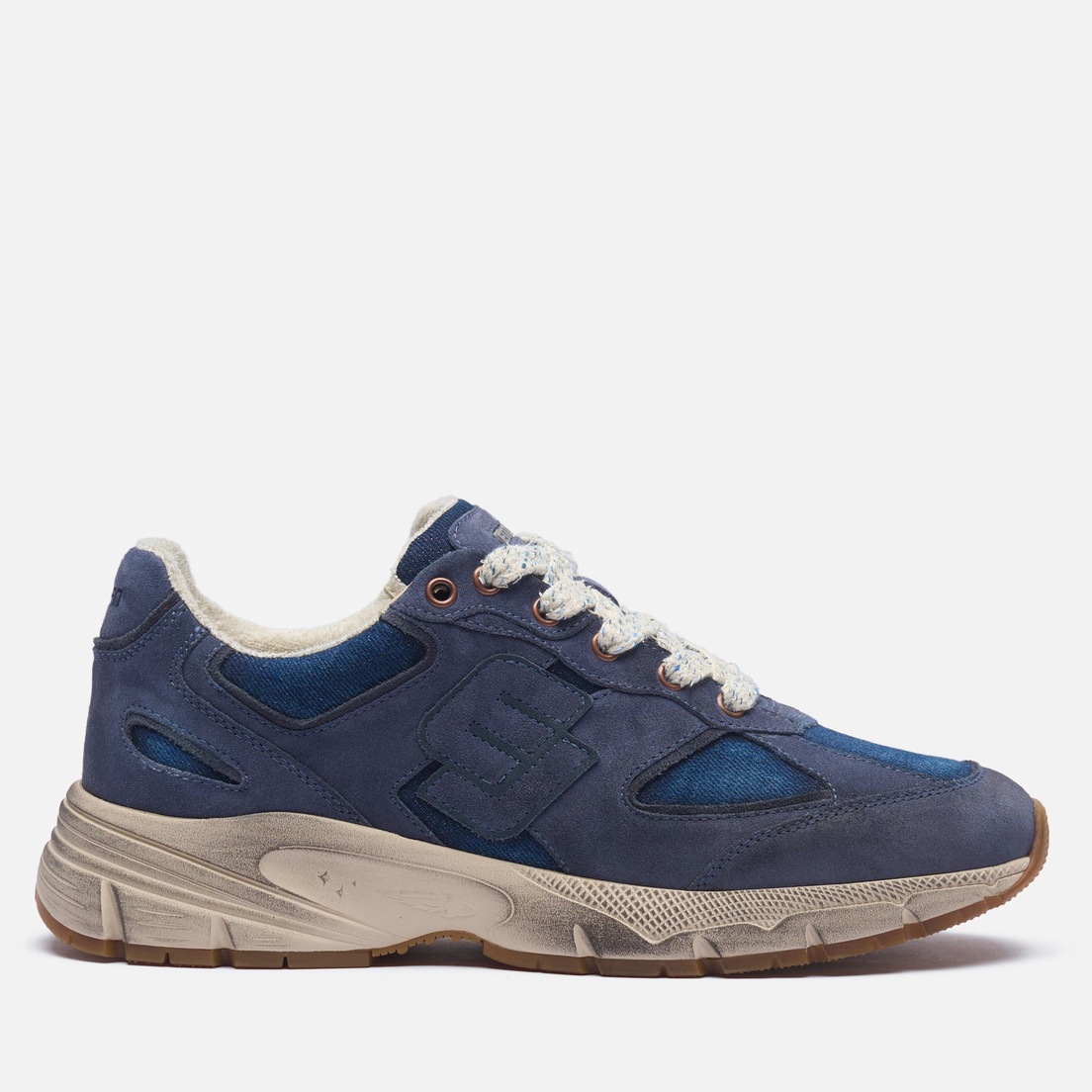 Enterprise Japan Мужские кроссовки Run Denim Low