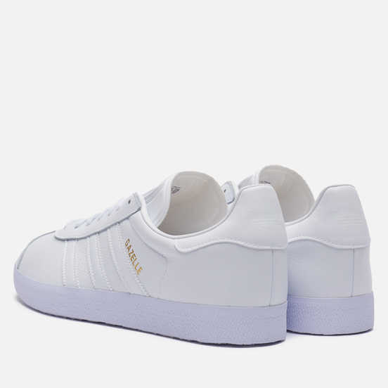 Кроссовки adidas Originals Gazelle Cloud White/Cloud White/Gold Metallic