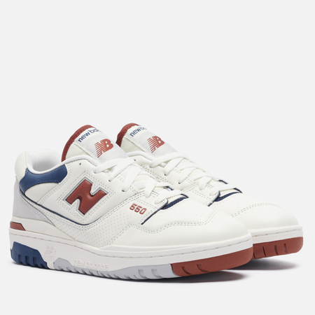 Мужские кроссовки New Balance BB550ESG, цвет белый, размер 46.5 EU