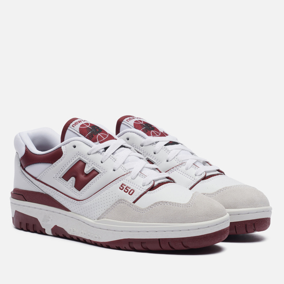 Мужские кроссовки New Balance BB550LI1 Sea Salt/Burgundy