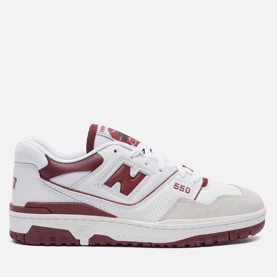 Мужские кроссовки New Balance BB550LI1 Sea Salt/Burgundy