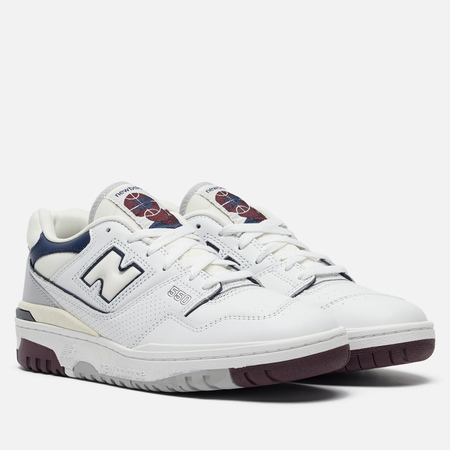 фото Кроссовки new balance 550, цвет белый, размер 36 eu