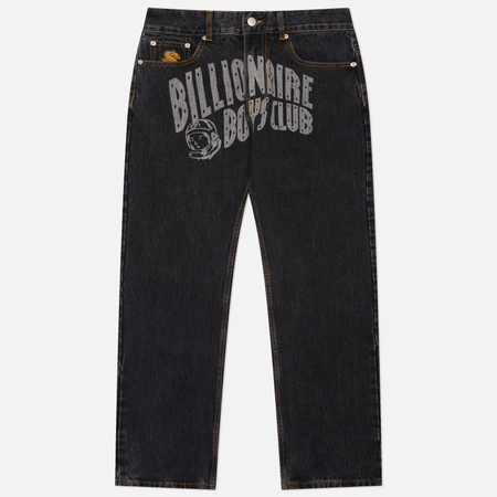 Мужские джинсы Billionaire Boys Club Faded Arch Logo Denim, цвет чёрный, размер 30