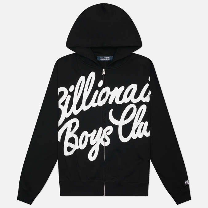 Мужская толстовка Billionaire Boys Club Large Script Logo Zip Through Hoodie