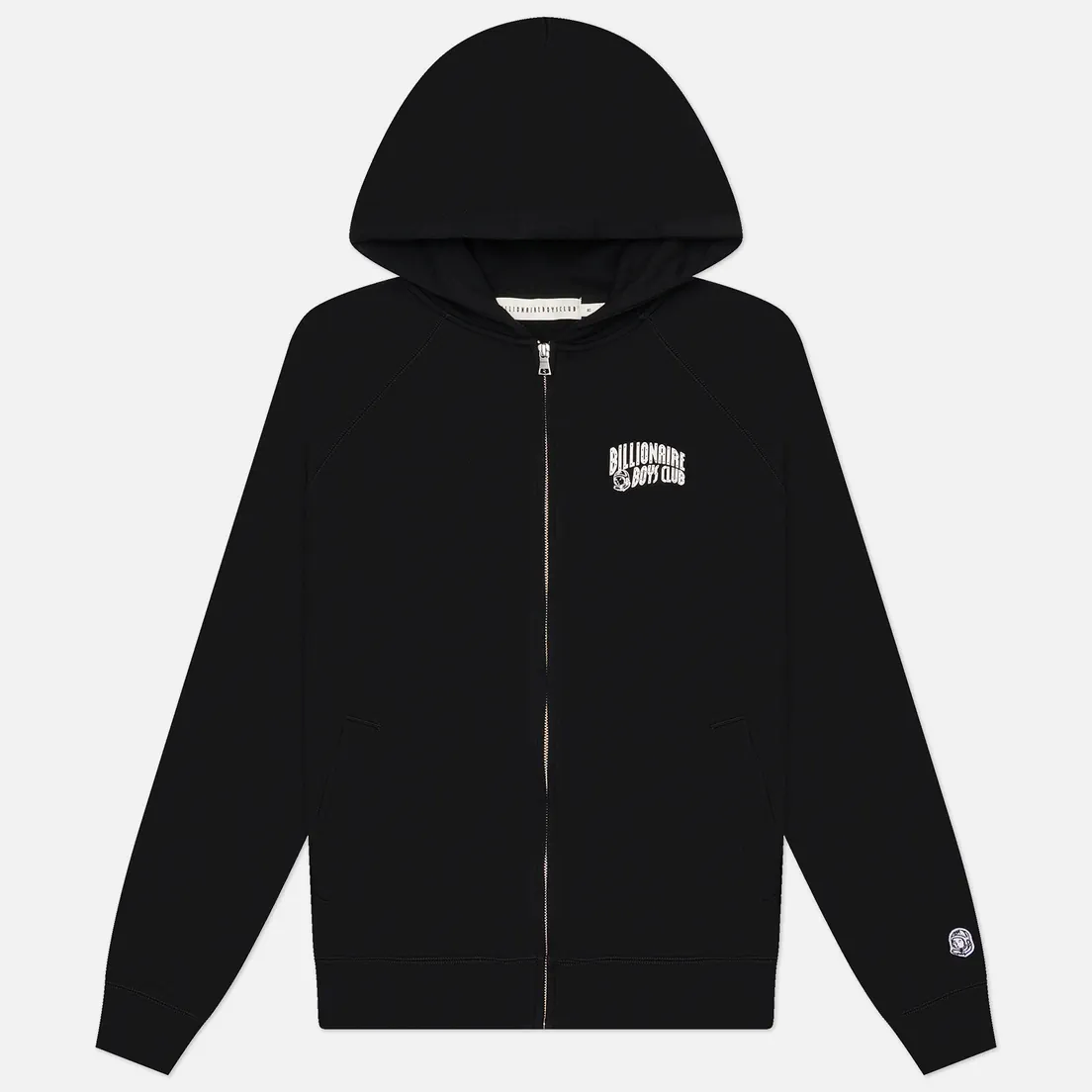 Billionaire Boys Club Мужская толстовка Small Arch Logo Zip Through Hoodie