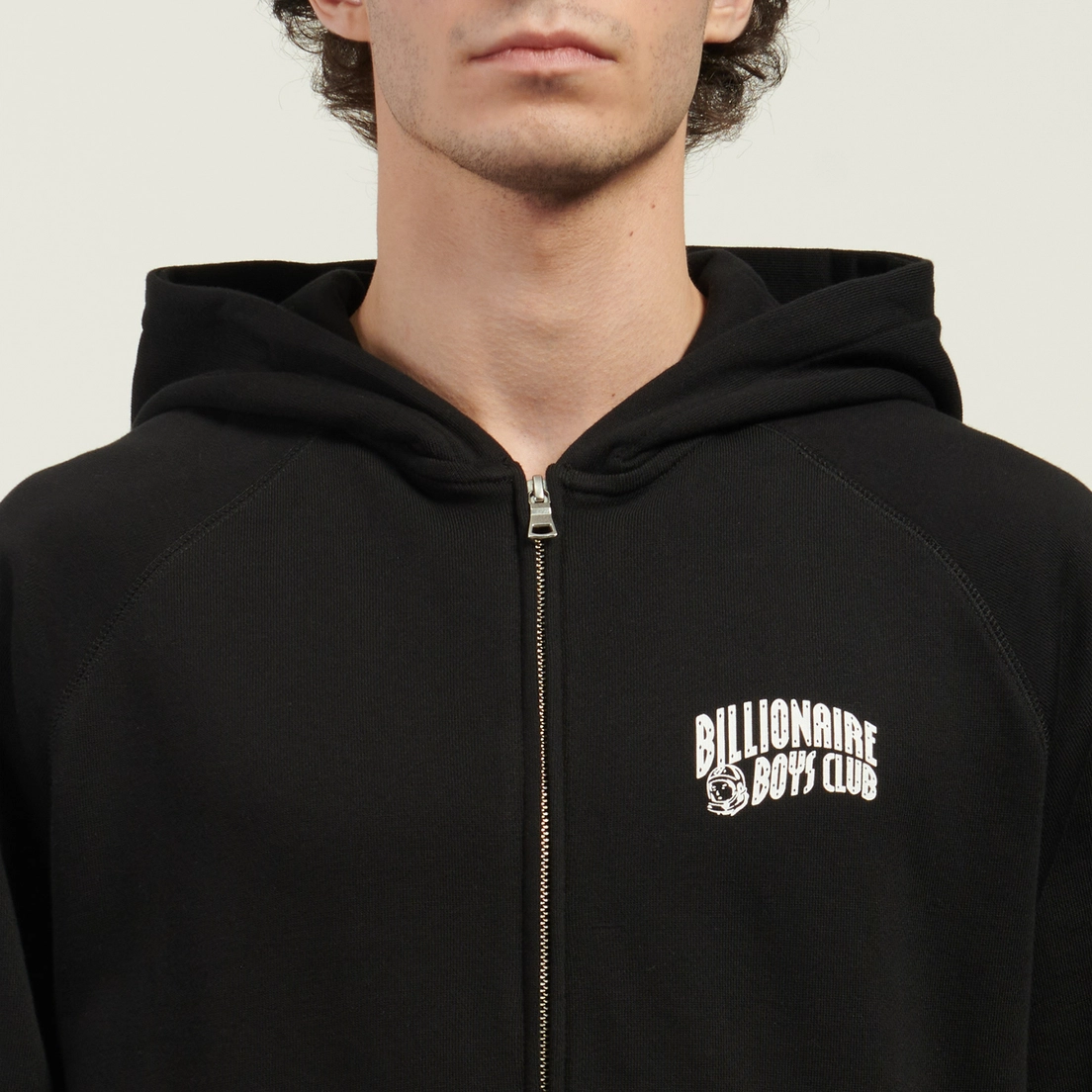 Billionaire Boys Club Мужская толстовка Small Arch Logo Zip Through Hoodie