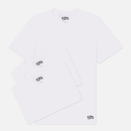 Комплект мужских футболок Billionaire Boys Club Small Arch Logo 3-Pack, цвет белый, размер XL