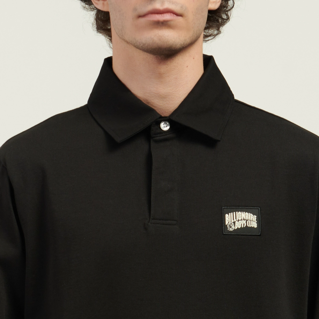 Billionaire Boys Club Мужской лонгслив Woven Patch Arch Logo Rugby