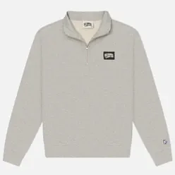 Billionaire Boys Club Мужская толстовка Woven Patch Quarter Zip Crewneck