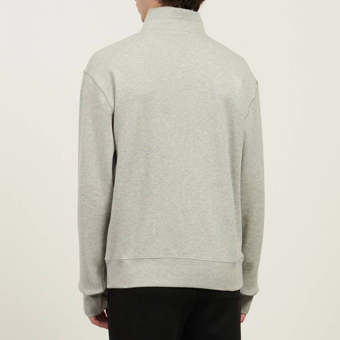 Billionaire Boys Club Мужская толстовка Woven Patch Quarter Zip Crewneck