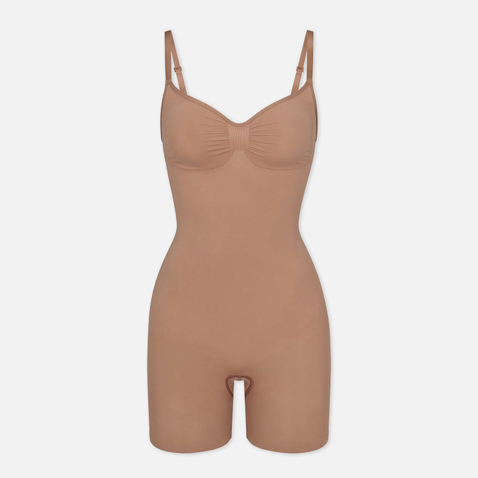 Женское боди SKIMS Seamless Sculpt Mid Thigh Bodysuit