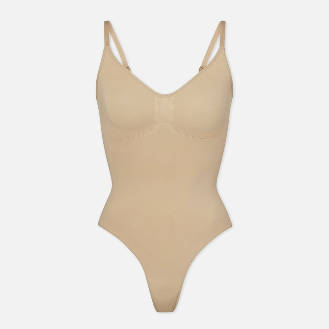 Женское боди SKIMS Seamless Sculpt Thong Bodysuit