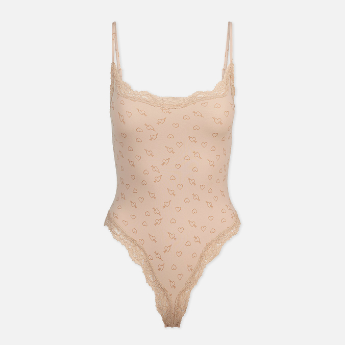 Женское боди SKIMS Fits Everybody Lace Cami Bodysuit