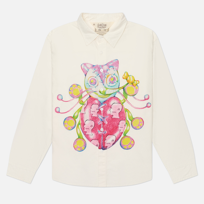 Мужская рубашка Brain Dead Gaspar Heart Button Up Oxford