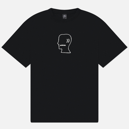 Мужская футболка Brain Dead Logohead, цвет чёрный, размер L