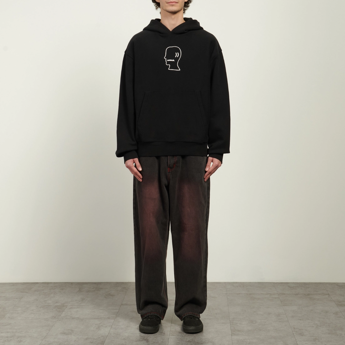 Brain Dead Мужская толстовка Logohead Hoodie