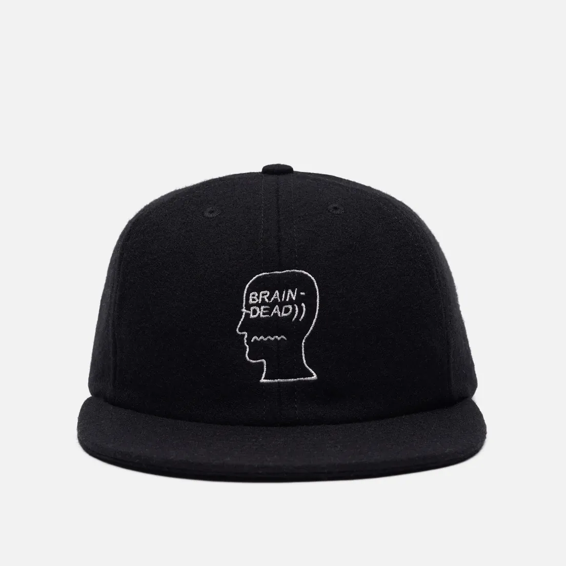 Brain Dead Кепка Flannel Logohead 6 Panel