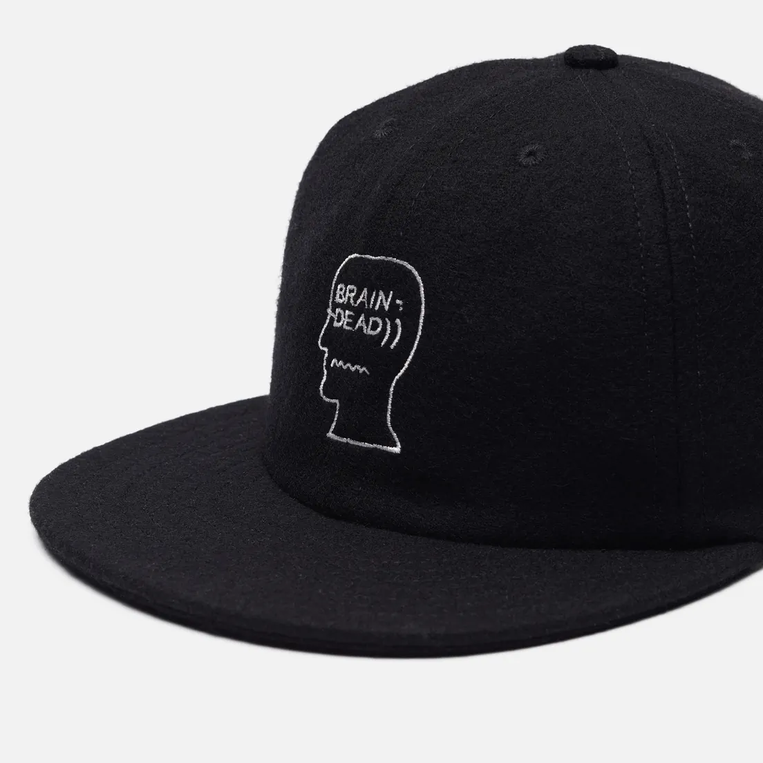 Brain Dead Кепка Flannel Logohead 6 Panel