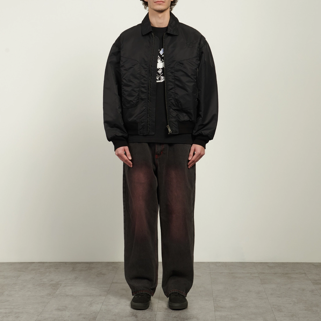 Brain Dead Мужская демисезонная куртка Embroidered 3D Flight