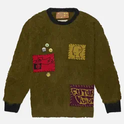 Brain Dead Мужской свитер Future Vision Boxy Knit