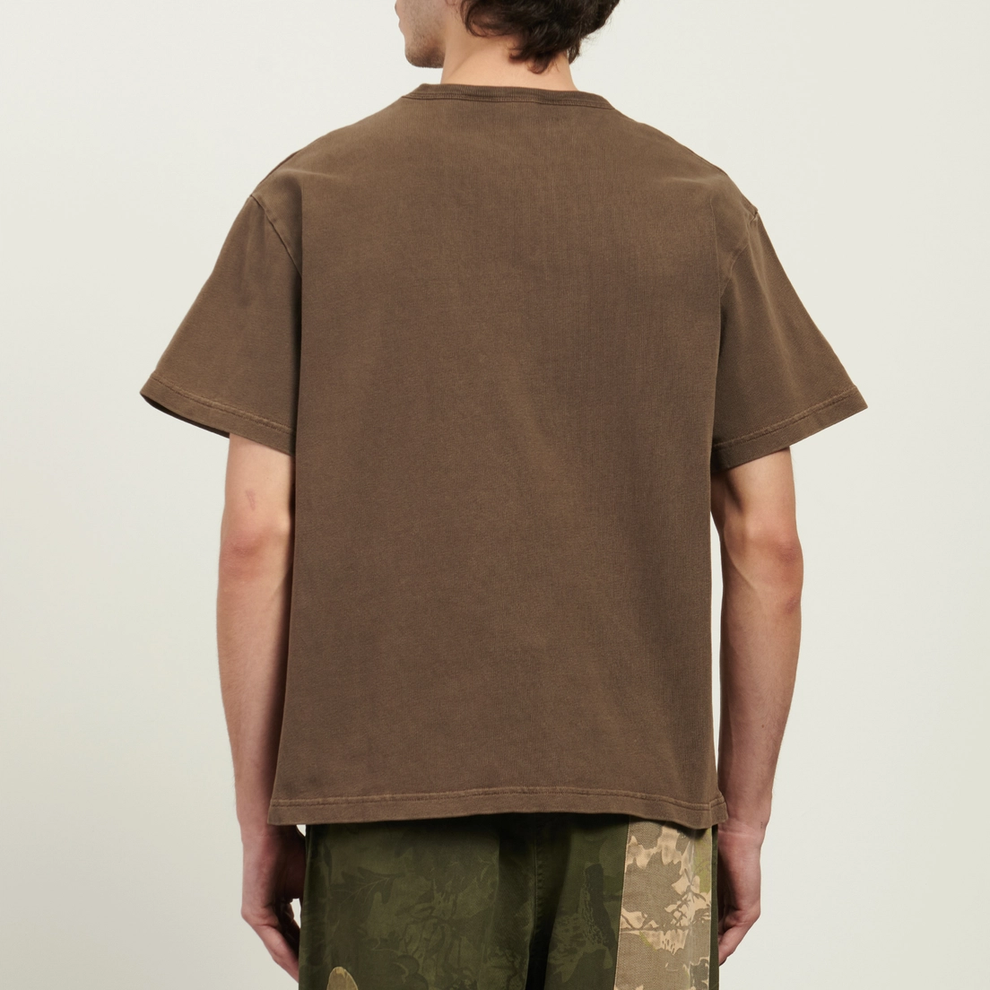 Brain Dead Мужская футболка Heavyweight 3D Embroidery Logohead