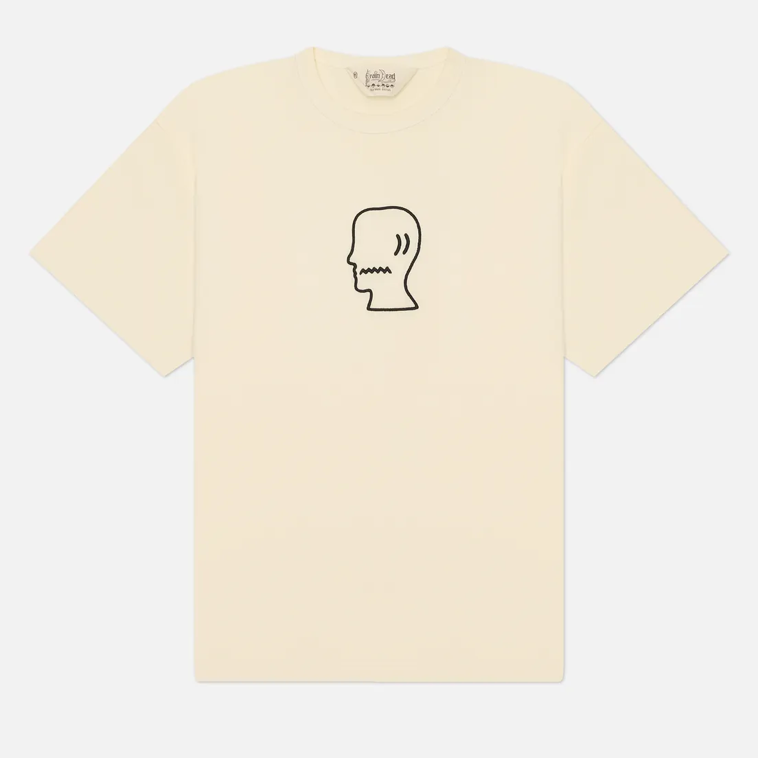 Brain Dead Мужская футболка Heavyweight 3D Embroidery Logohead