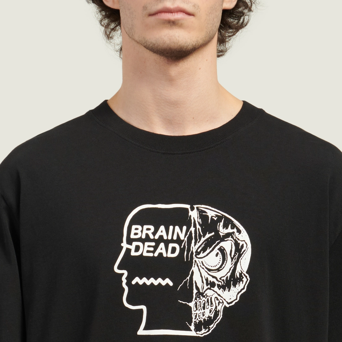 Brain Dead Мужской лонгслив Skull Mech